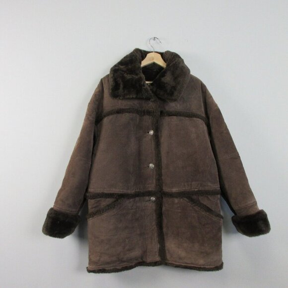 Frye Jackets & Blazers - Classic Rugged by Frye Suede Coat Women Brown M HOLE Penny Lane Western 2116